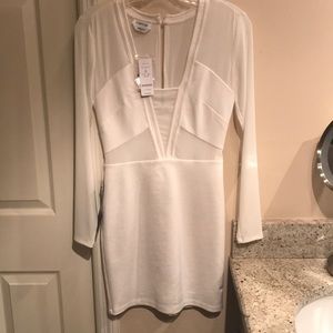 White Bebe Dress